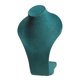 thumbnail image 4 of Expositor de collares Busto de joyería Soporte para collares Soporte para maniquí de collares Verde, 4 of 9