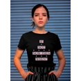 thumbnail image 2 of If Not Now Then When Banner Shaped T-Shirt Women -Image by Shutterstock, Female x-Large, 2 of 4