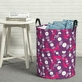 thumbnail image 5 of Cauagu Vintage Vinyl Record for Laundry Basket,Collapsible Organizer Basket for Storage Bin Toy Bins Gift Baskets Bedroom Clothes Children Nursery Hamper -Small, 5 of 7
