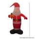 thumbnail image 2 of Decoración de patio,Papá Noel inflable navideño iluminado de 4,92 pies,Decoración de exteriores Decoración navideña para el hogar,Decoración de patio con luces LED para patio,Decoración, 2 of 8