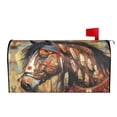 thumbnail image 3 of PHELIKA American Horse 01 Magnetic Mailbox Covers Post Letter Box Cover Standard Size 25.5"H x 21"W, 3 of 8