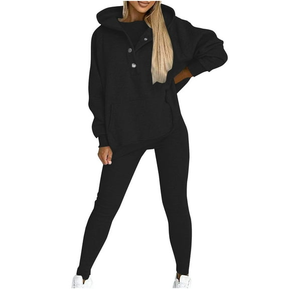 Iyufng Womens Tracksuits 2 Piece Set,Plus Size Hooded Sweatshirt and Sweatpants Sets,Sweat Suit Hoodie and Leggings Casual,Jogger Outfit Sweatsuits for Women Set