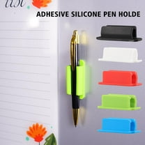 SSKFHGI 4 Pcs Adhesive Pen Holder for Desk Pencil Holder