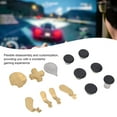 thumbnail image 4 of Controller Accessories, 13 Pcs Set Thumbsticks Paddles D Pads, Stylish Textured Grip, for Elite Series 2, 4 of 7