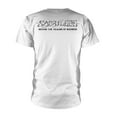 thumbnail image 2 of Sacrilege T Shirt Behind The Realms Of Madness Band Logo new Official Mens White, 2 of 3