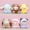 thumbnail image 2 of Juguete de peluche Kawaii Sanrio para niñas, muñeco de peluche creativo de Hello Kitty, Mymelody, Cinnamorroll, almohada, regalo de cumpleaños qiuyongming unisex, 2 of 2