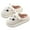 White, variant on Kids Slippers Cute Soft Plush Warm House Slipper Girls Boys Winter Fuzzy Home Slides Shoes Grey