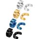 thumbnail image 1 of 8 Piezas Pendientes No Perforantes Clip de Oreja Aros Falsos para Hombres y Mujeres, Acero Inoxidable, 4 Colores JM, 1 of 6