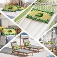 thumbnail image 6 of Happy St. Patrick's Day Pillow Covers King, Spring Coin Clovers Yellow Plaid Soft Brushed Microfiber Breathable Throw Pillow Covers, Decorative Pillowcase with Zipper for Couch Sofa Bedroom 20"x36", 6 of 9