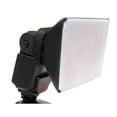 thumbnail image 2 of Opteka SB-1 Mini Universal Studio Soft Box Flash Diffuser for the Olympus FL-600R, FL-50R, FL-36 & Panasonic DMW-FL360L, FL220, FL580L, FL500 Flashes, 2 of 5