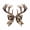 Brown Green White, variant on Castle Fairy Teens Forest Whitetail Deer Zipper Twin Comforter Sets with Fitted Sheet and 2 Pillowcases,Autumn Woodland Tree Zipper Bedding Set,Brown Green Orange,Reversible,4-Piece