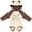 Natural & Brown w Ears, variant on Inktastic Social Worker Like Mommy Boys or Girls Long Sleeve Baby Bodysuit