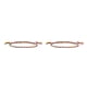 thumbnail image 1 of Accesorio de moda Minnieouse Pulseras de Hilo tipo 26 2piezas, 1 of 6