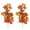 D, variant on Autumn Door And Table Bouquet Set, Faux Maple Leaves, Chrysanthemums, Pumpkins & Wheat, Fall Home Decor for Porch, Mantel, Table Centerpiece B