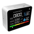 thumbnail image 2 of 2x Pantalla Digital Detector De Dióxido De Carbono Medidor De Medición Rápida Macarena Detector de dióxido de carbono, 2 of 8