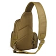 thumbnail image 2 of Deportiva Bolsa De Mensajero Pecho Táctico Del Hombro Senderismo Salvador La bolsa crossbody con soporte para botella de agua, 2 of 4