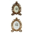 thumbnail image 1 of DOLITY 2 Pcs Cadre Photo Rétro Embossé Support Photo Cadres d'Artisanat Décoration, 1 of 8