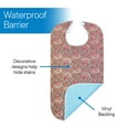 thumbnail image 6 of RMS Adult Bib Washable Reusable Waterproof Clothing Protector with Vinyl Backing (Heritage), 6 of 7