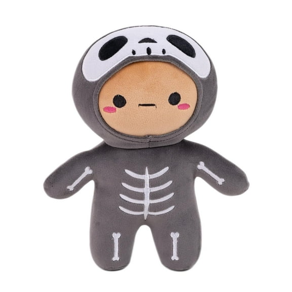 Halloween Plush Stuffed Animal Toy – Soft Halloween Gift for Kids & Adults – Kawai Spooky Cuddle Toy – Gift for Girls Boys Halloween Birthday and Decors - 10 inch (Skelly Pal)