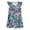 Green-f, variant on Shadoumai Tween Girls Dresses Ruffle Sleeve Round Neck Floral Light Up Suspender Dress Infant Baby Girl Clothes