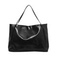 thumbnail image 1 of Bolso de hombro Fernando para mujer PU Negro de gran capacidad, 1 of 8