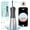 Black, variant on Water Flosser with Camera for Teeth, Visual Water Dental Flosser with 12-Gear, Rechargeable Water Flosser with 3-Nozzle and IPX7 Waterproof for Android and iOS(White)