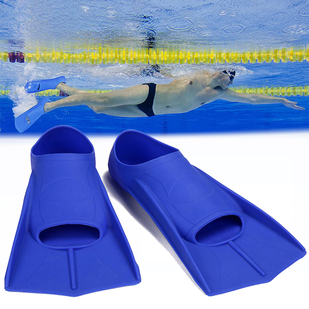 Elbourn Swim Fins,Swim Training Fins for Snorkeling,Short Kids Flippers Fins Suitable for