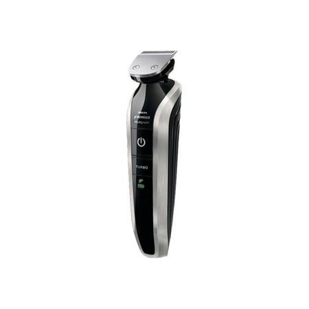 Philips Norelco Multigroom QG3380 - Trimmer - cordless - brushed metal
