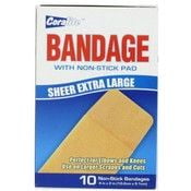 Ddi 10 Ct Sheer Extra Large Bandage