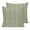 Green, Olive, White, variant on Pillow Covers 16x16 Set of 2, Sky Blue Striped Throw Pillow Covers Decorative Couch Cushion Cover, Farmhouse Stripes Modern Vintage Microfiber Soft Square Pillowcases for Bedroom Living Room Sofa