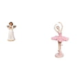 thumbnail image 1 of Figura de ángel de resina, estatua de bailarina de ballet, escultura coleccionable, figura rezando, artesanía en resina, ideal para regalar, decoració, 1 of 8