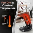 thumbnail image 2 of Renogy Boot Dryer Shoe Dryer, Glove Dryer & Boot Warmer With Heat Blower, Portable Adjustable Rack And Timer, Folding Design & Quick Drying For Shoes, 2 of 4