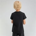 thumbnail image 3 of Xmarks Boys and Girls Solid Color T-Shirt Short Sleeve Crew Neck Tee Top Unisex Casual Loose Athletic Short-Sleeve Shirt 5-12T, 3 of 7