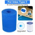 thumbnail image 2 of Pour Intex Type I/II/VI/D Éponge de Filtre de Piscine Lavable Réutilisable, 2 of 7
