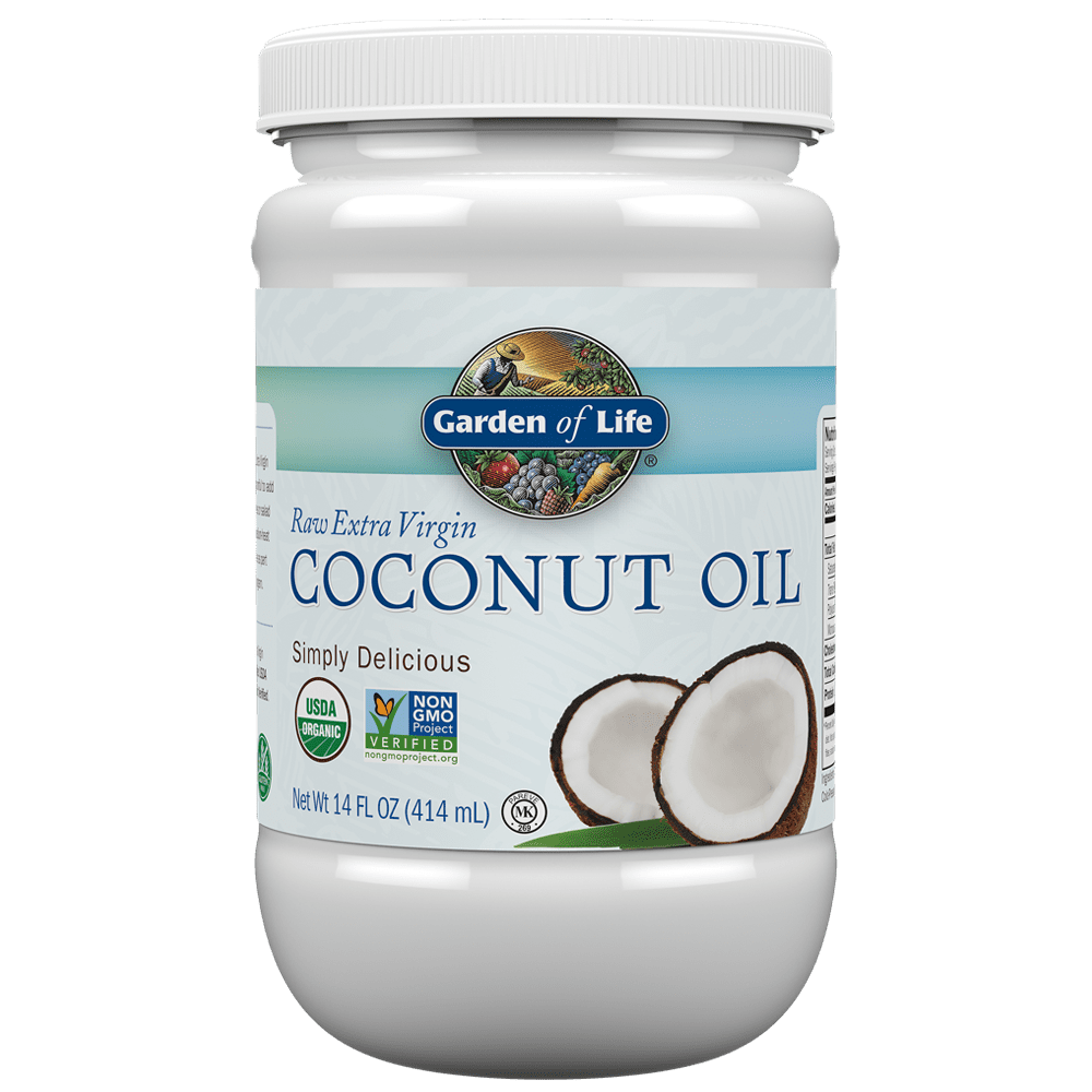 Garden of Life Organic Extra Virgin Coconut Oil 14oz Liquid (in Plastic)