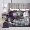 thumbnail image 4 of Jeremy Renner Blanket 3D Print Lamb Blanket Plush Blanket Bedding Decor Blanket for Living Room Bedroom Dorm Decor 60x50 inch, 4 of 6