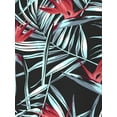 thumbnail image 7 of Cafe Luna Men's and Big Men's Printed Floral Textured Short Sleeve Woven Shirt, Size S-4XL, 7 of 7