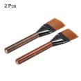 thumbnail image 3 of Uxcell Guitar Cleaner Brush Large Wood Flat Head Guitar String Cleaner Tool Dark and Light Brown 2 Pack, 3 of 6