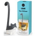 thumbnail image 1 of Infusor de Té OTOTO Louie Gato de Silicona para Hojas Sueltas, 1 of 9