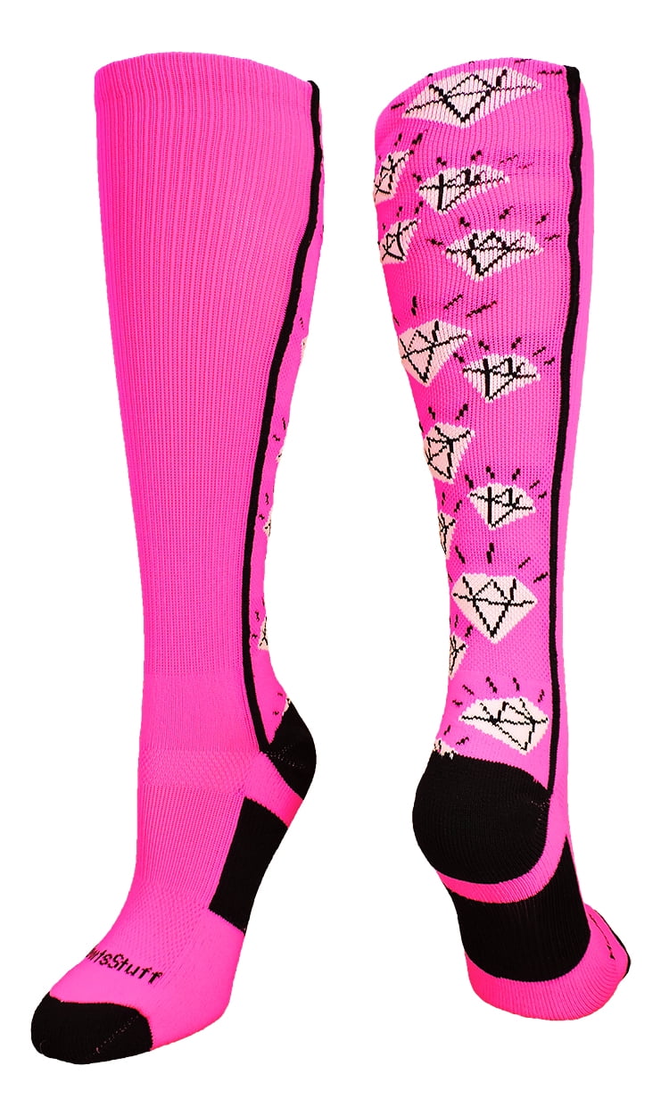 MadSportsStuff Crazy Socks with Lightning Bolts Electric Storm Over The Calf 