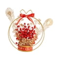 thumbnail image 1 of Cesta de flores chinas, adorno decorativo para colgar en la puerta, diseño de escena de mesa de , año Nuevo para sala de estar, interior, boda, Estilo A BLESIY Estatua de cesta china, 1 of 8