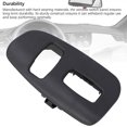 thumbnail image 3 of Car Power Window Switch Panel, Window Switch Panel Plastic Direct Replace Car Door Window Switch Bezel Cover Housing Interior Accessories, 3 of 7