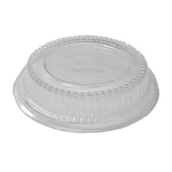 Durable Packaging Clear Plastic Dome Lid For 4 7/8" Aluminum Foil Tart Pan (pack of 50)