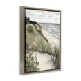 thumbnail image 2 of Stupell Industries Tropical Coastal Calm on Sandy Dunes Brown Floating Frame Canvas Art, 25 x 31, by Riley B, 2 of 8