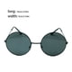thumbnail image 3 of Gafas de sol Qarigey Marco de metal multifuncional Negro, 3 of 6