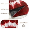 thumbnail image 6 of Round Rugs 4Ft, Red Ombre Round Area Rug Washable Indoor Throw Carpet, Farmhouse Chic Tie Dye Abstract Retro Art Soft Non Slip Circle Rug for Kitchen Nursery Room Home Decor Aesthetic, 6 of 8