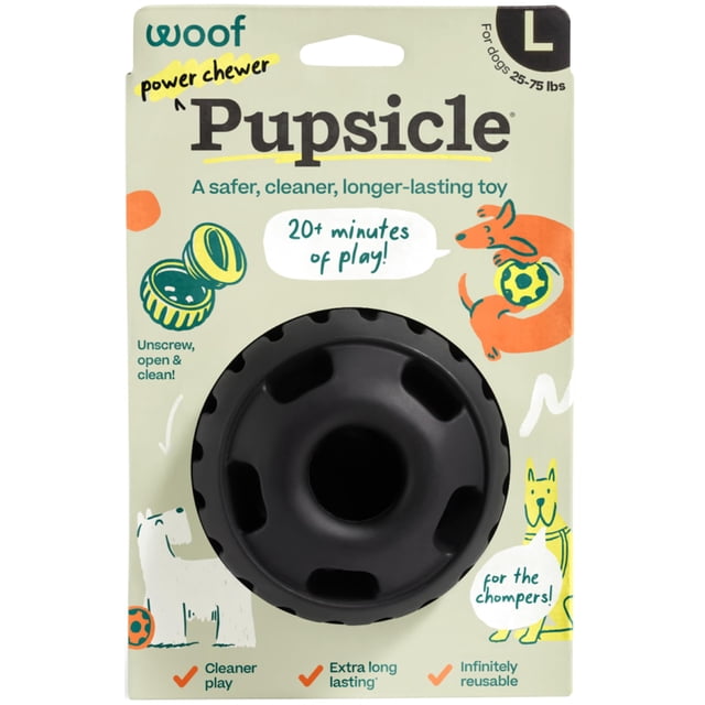 Juguete mordedor para perro WOOF Power Chewer Pupsicle resistente
