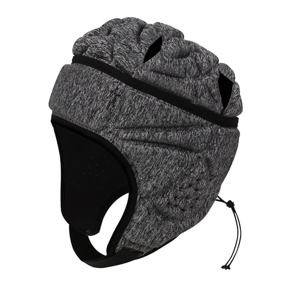 Greeniant EVA Portero Rugby Fútbol Fútbol Casco Rugby Sombrero Cabeza Protector Guardia Gris Type2 NO2