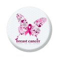 thumbnail image 1 of Rinsvye Breast Cancer Awareness Red Christmas Brooch Pin Ribbon Pin Round Badge Brooch Bulk for Public Event Fundraiser, 1 of 4