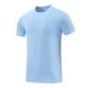 thumbnail image 2 of pstuiky camisetas de hombre, Camisa informal de manga corta con cuello vuelto y botones de color liso para hombre ropa de hombre xxxl, 2 of 6